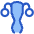 Gynecology Vagina Uterus Icon from Plump Duo Set
