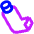 Inhaler Icon from Sharp Neon Set
