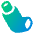 Inhaler Icon from Plump Gradient Set