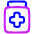 Medication Medicine Bottle Icon from Plump Neon Set