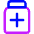 Medication Medicine Bottle Icon from Core Neon Set