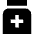 Medication Medicine Bottle Icon from Sharp Solid Set