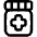 Medication Medicine Bottle Icon from Flex Line Set
