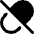 Medication Off Icon from Core Remix Set