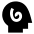 Mind Mental Disorder Icon from Sharp Solid Set