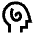 Mind Mental Disorder Icon from Sharp Line Set