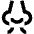 Nose Smell Icon from Sharp Remix Set