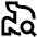 Oncology Stomach Cancer Icon from Sharp Line Set