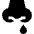 Runny Nose Icon from Sharp Solid Set