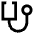 Stethoscope Icon from Sharp Line Set