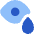 Symptoms Eye Drop Icon from Core Flat Set