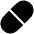 Tablet Capsule Icon from Plump Solid Set