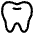 Tooth Icon from Plump Line Set