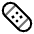 Adhesive Plaster 3 Icon from Solar Line Duotone Set