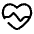 Heart Pulse 2 Icon from Solar Broken Set | Free Download as SVG Vector and Transparent PNG | Streamline icons