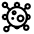 Virus Icon from Solar Linear Set