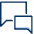 Bubble Chat Double 3 icon - Free transparent PNG, SVG. No sign up needed.