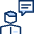 User Chat 1 Icon from Cyber Duotone Set | Free Download as SVG Vector and Transparent PNG | Streamline icons