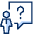 User Chat Question Icon from Cyber Duotone Set | Free Download as SVG Vector and Transparent PNG | Streamline icons