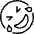 Smiley Lol Sideways Icon from Ultimate Light - Free Set