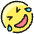 Smiley Lol Sideways Icon from Ultimate Colors - Free Set