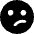 Smiley Unhappy Icon from Ultimate Bold - Free Set
