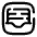Inbox Archive Icon from Solar Broken Set