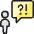 Messages People User Question Exclamation icon - Free transparent PNG, SVG. No sign up needed.