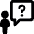 Messages People User Question Icon from Ultimate Bold Set