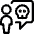 Messages People User Skull Icon from Ultimate Regular Set