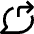 Message Chat Round Forward Icon from Nova Line Set