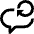 Message Chat Round Return 1 icon - Free transparent PNG, SVG. No sign up needed.