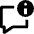 Message Chat Square Information Icon from Nova Line Set