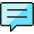 Messages Bubble Square Text Icon from Ultimate Colors Set