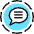 Messages Bubble Text Icon from Ultimate Colors Set