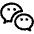 WeChat Logo 1 icon - Free transparent PNG, SVG. No sign up needed.