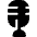 Microphone Podcast Icon from Ultimate Bold Set