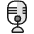 Microphone Podcast Icon from Ultimate Colors Set