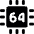 Computer Chip 64 icon - Free transparent PNG, SVG. No sign up needed.