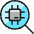 Computer Chip Search Icon from Ultimate Colors Set