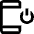 Smartphone Action Power Button Icon from Nova Line Set
