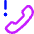 Call Alert Icon from Core Neon Set