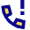 Call Alert Icon from Sharp Pop Set