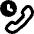 Call Time Duration Icon from Core Remix Set