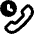 Call Time Duration Icon from Core Remix Set