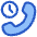 Call Time Duration Icon from Plump Duo Set