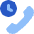 Call Time Duration Icon from Core Flat Set