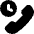 Call Time Duration Icon from Core Solid Set