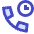 Call Time Duration Icon from Sharp Duo Set