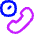 Call Time Duration Icon from Flex Neon Set